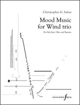 Mood Music For Wind Trio Flute/ Oboe/ Bassoon Score and Parts cover